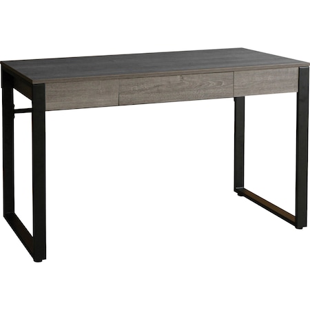 Lorell SOHO Table Desk Finish: Charcoal, Powder Coated Base 97618